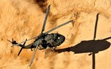 [ẢNH] Trực thăng tối tân của Taliban bị quân kháng chiến bắn rơi ở Panjshir