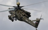 [ẢNH] Ukraine 'giật mình' khi chứng kiến Mi-28NM Nga mang tên lửa Khrizantema-VM 