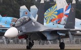 [ẢNH] Sự thực Su-30SM2 Super Sukhoi sánh ngang tiêm kích thế hệ năm