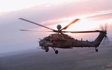 [ẢNH] Ukraine 'giật mình' khi chứng kiến Mi-28NM Nga mang tên lửa Khrizantema-VM 