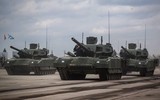 [ẢNH] Phát bắn lập kỷ lục thế giới của Leopard 2A6 khiến mọi xe tăng Nga phải 
