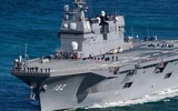 [ẢNH] Tàu sân bay Nhật Bản phô diễn hỏa lực không thua kém Đô đốc Kuznetsov Nga