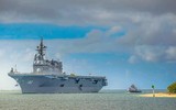 [ẢNH] Tàu sân bay Nhật Bản phô diễn hỏa lực không thua kém Đô đốc Kuznetsov Nga