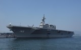 [ẢNH] Tàu sân bay Nhật Bản phô diễn hỏa lực không thua kém Đô đốc Kuznetsov Nga