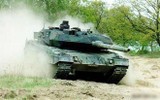 [ẢNH] Phát bắn lập kỷ lục thế giới của Leopard 2A6 khiến mọi xe tăng Nga phải 