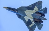 [ẢNH] Báo Mỹ: Tiêm kích Su-57 Nga sẽ chiến thắng ‘chim ăn thịt’ F-22 trong thực chiến