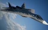 [ẢNH] Báo Mỹ: Tiêm kích Su-57 Nga sẽ chiến thắng ‘chim ăn thịt’ F-22 trong thực chiến