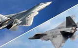 [ẢNH] Báo Mỹ: Tiêm kích Su-57 Nga sẽ chiến thắng ‘chim ăn thịt’ F-22 trong thực chiến