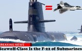 [ẢNH] Nga dễ dàng phát hiện siêu tàu ngầm 'F-22 dưới đáy biển' của Mỹ?