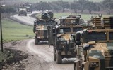 [ẢNH] Phiến quân Syria nghi ngờ Mỹ phối hợp với Nga không kích Idlib