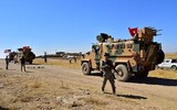 [ẢNH] Trực thăng Nga bị tấn công tại miền Bắc Syria?