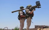 [ẢNH] Trực thăng Nga bị tấn công tại miền Bắc Syria?