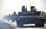 [ẢNH] Serbia điều xe tăng tối tân mới được Nga viện trợ tới biên giới Kosovo