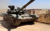 Syria điều xe tăng T-90 ra tiền tuyến, sẵn sàng đối đầu Quân đội Thổ Nhĩ Kỳ