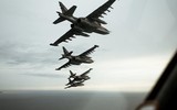 Sự thật hai chiếc Su-25 Nga buộc cả biên đội F-22 Mỹ phải tháo chạy