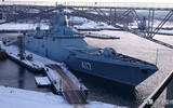 Chiến hạm tàng hình tối tân nhất của Nga hết phụ thuộc Ukraine và... Hàn Quốc