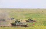 Xe tăng Nga mang 'lá chắn Javelin' chuẩn bị tham chiến tại Donbass?