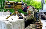 Ly khai miền Đông lập 'hàng rào' tên lửa chống tăng phục kích thiết giáp Ukraine