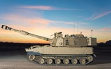 Hàng chục pháo tự hành tiên tiến nhất của Mỹ áp sát biên giới gây áp lực lên Nga và Belarus