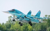 Hàng chục oanh tạc cơ Su-34 Nga xuất hiện tại sân bay vùng Voronezh