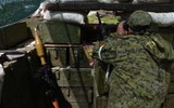 Lính thủy đánh bộ Nga bí mật hành quân về phía biên giới Ukraine?
