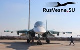 Oanh tạc cơ Su-34 Nga tiến vào khu vực lợi ích của Mỹ ở Syria