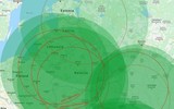 Tổ hợp phòng không S-400 Nga bao phủ, có thể khống chế hoàn toàn không phận Ukraine