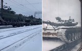 Nga điều động ồ ạt xe tăng T-90A và T-80BVM tới biên giới Ukraine