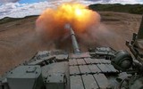 Nga điều động ồ ạt xe tăng T-90A và T-80BVM tới biên giới Ukraine
