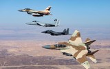 Không quân Israel tấn công dữ dội sau khi tên lửa Syria bay vượt biên giới