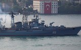 Thổ Nhĩ Kỳ không cho 3 tàu chiến Nga đi qua eo biển Bosphorus