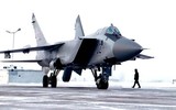 Tiêm kích đánh chặn siêu thanh MiG-31BM được Nga tung vào chiến trường Ukraine