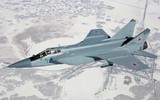 Tiêm kích đánh chặn siêu thanh MiG-31BM được Nga tung vào chiến trường Ukraine
