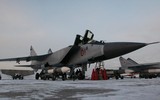 Tiêm kích đánh chặn siêu thanh MiG-31BM được Nga tung vào chiến trường Ukraine