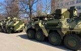 Thiết giáp BTR-4 Ukraine thể hiện ưu thế vượt trội trước BTR-82A Nga