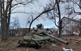Xe tăng hàng hiếm T-80UE1 của Nga tham chiến tại Ukraine