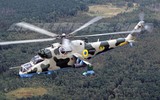 Sức mạnh đáng nể của trực thăng Mi-24 Ukraine được cho là vừa tập kích kho xăng Belgorod