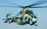Sức mạnh đáng nể của trực thăng Mi-24 Ukraine được cho là vừa tập kích kho xăng Belgorod