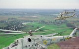Sức mạnh đáng nể của trực thăng Mi-24 Ukraine được cho là vừa tập kích kho xăng Belgorod