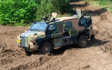 Australia thần tốc giao thiết giáp Bushmaster cho Ukraine