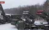 Tổ hợp phòng không S-350 Vityaz tham gia trận quyết chiến tại Donbass