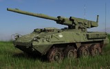 Xe tăng bánh lốp M1128 MGS độc đáo của Mỹ sắp được giao cho Ukraine