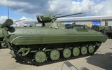 Sau T-90M, chiến xa bộ binh 'quốc bảo' BMP-1AM Basurmanin của Nga cũng bị phá hủy 