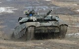 Ukraine tung xe tăng T-84U Oplot ra chiến trường quyết đấu T-90M Nga