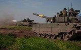 Xe tăng T-80BVM chiến lợi phẩm của Ukraine phá hủy gần 30 phương tiện cơ giới Nga