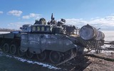 Xe tăng T-80BVM chiến lợi phẩm của Ukraine phá hủy gần 30 phương tiện cơ giới Nga
