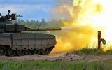 Xe tăng T-80BVM chiến lợi phẩm của Ukraine phá hủy gần 30 phương tiện cơ giới Nga