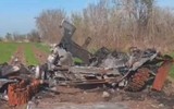 Chiến xa bộ binh BMP-3 Nga tan nát sau phát bắn của pháo 152 mm Ukraine?