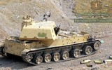 Chiến xa bộ binh BMP-3 Nga tan nát sau phát bắn của pháo 152 mm Ukraine?