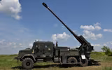 Pháo tự hành Bogdana Ukraine thể hiện sức mạnh khiến quân đội Nga phải rút khỏi Đảo Rắn?